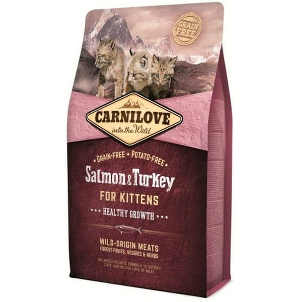 Kattmat Carnilove Lax Kalkon 6 Kg