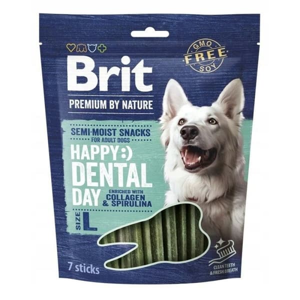 Hundgodis Brit Premium Dog Snack Dental L 250 g