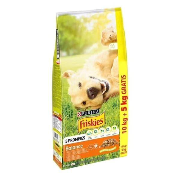Foder Purina Friskies Balance Chicken with vegetables Kyckling 15 kg