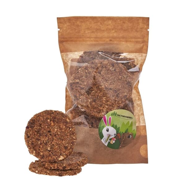 Kaninmat Factoryherbs Chinchilla Sköldpadda Gnagare Parakit Kanariefågel Fåglar 100 g