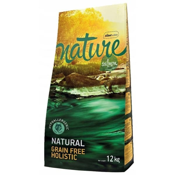 Foder Nature Grain Free Holistic Salmón Lax 12 kg