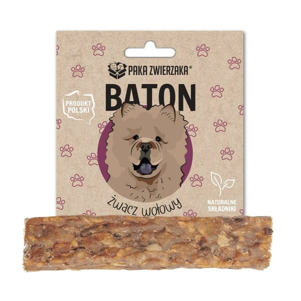 Hundgodis Paka Zwierzaka Beef rumen Bar 12 cm Nötkött 35 g