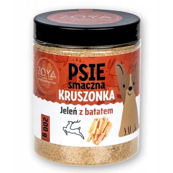 Hundgodis Zoya Deer crumble with sweet potato Rådjur 200 g