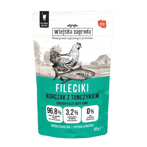 Kattmat WIEJSKA ZAGRODA Kyckling 85 g