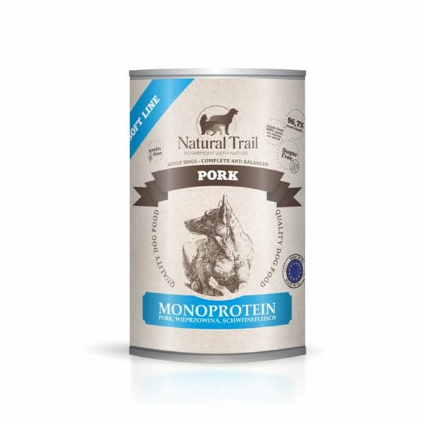 Våt mat NATURAL TRAIL Gris 400 g