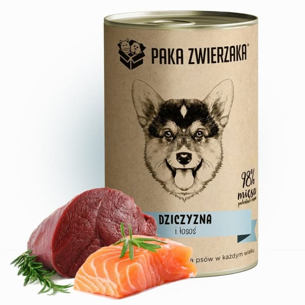 Våt mat Paka Zwierzaka Rådjur 400 g