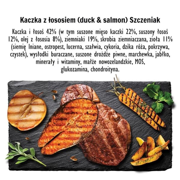 Foder Paka Zwierzaka Puppy Duck Anka 3 Kg