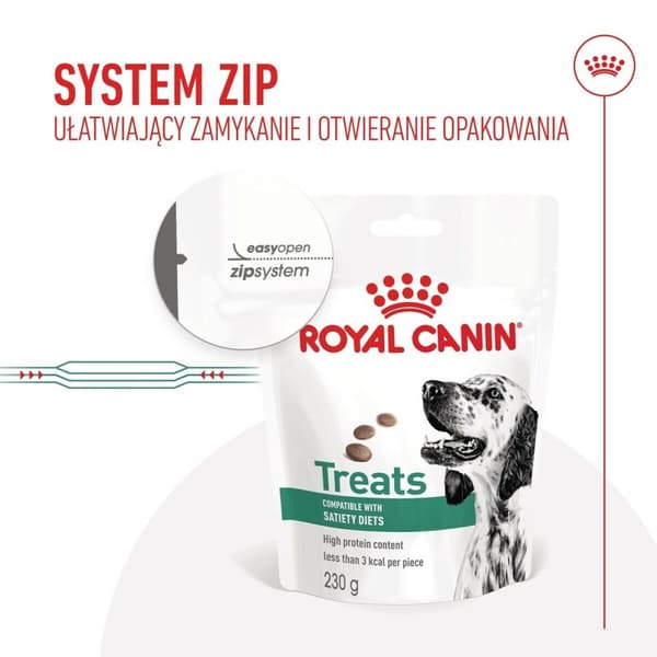 Hundgodis Royal Canin Dog Satiety Treats 230 g