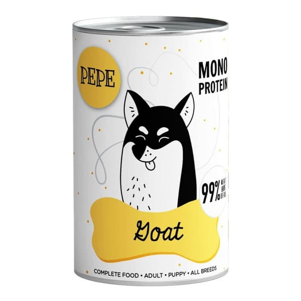 Våt mat Paka Zwierzaka Pepe Goat Get 400 g