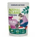 Pikkukuva 2 / 2: Kissanruoka ANIMAL ISLAND Everyday Jelly Veal 12 x 85 g