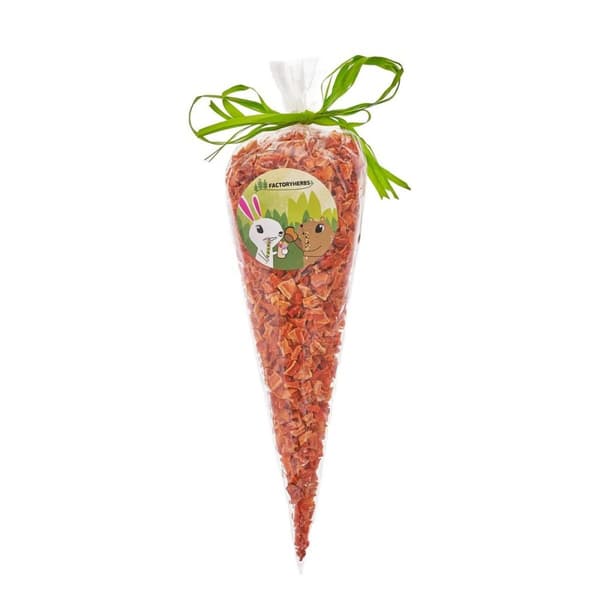 Kanin ruoka Factoryherbs Carrot cubes Chinchilla Marsu Hamsteri Rotta Hiiri Jyrsijät Linnut 100 g