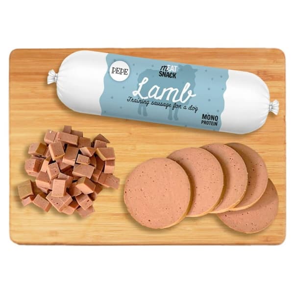 Koiran makupala Paka Zwierzaka Pepe Sausage Lamb Karitsa 200 g