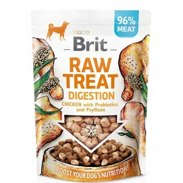 Foder Brit Raw Treat Digestion Kyckling 40 g