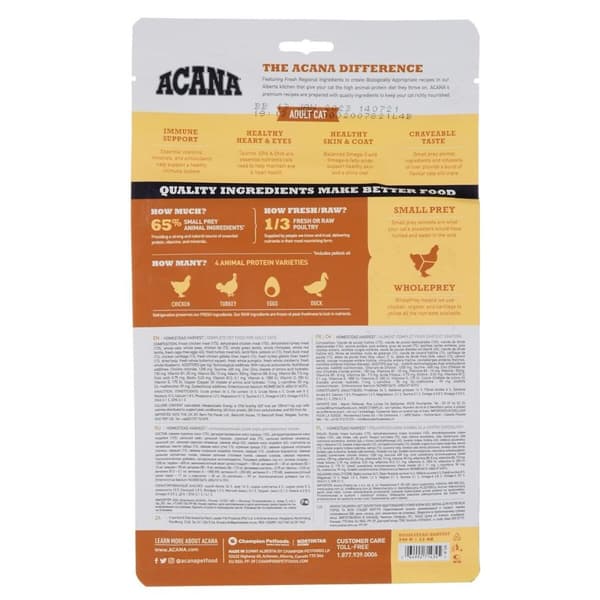 Kissanruoka Acana Kana Turkki Ankka 340 g