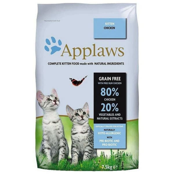 Kissanruoka Applaws Complete Kitten Kana 7,5 kg