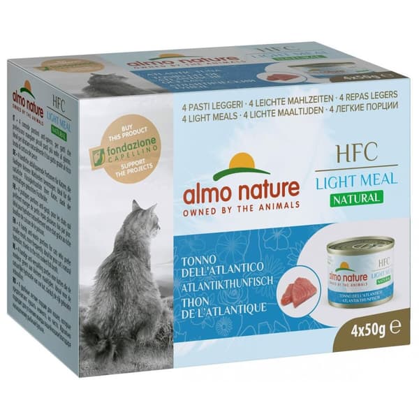 Kissanruoka Almo Nature Light Meal Natural HFC Tuna Kala