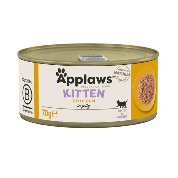 Kissanruoka Applaws Kitten Chicken in jelly Kana 70 g