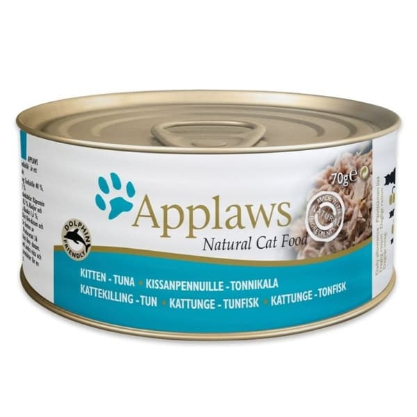 Kissanruoka Applaws Kitten Tuna fillet in jelly Tonnikala Kala 70 g