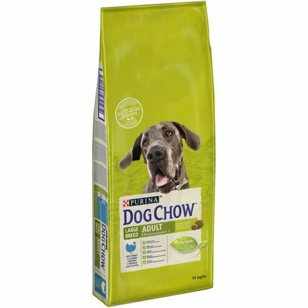 Rehu Purina DOG CHOW Large Breed Adult Aikuinen Turkki 14 Kg