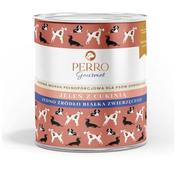 Våt mat PERRO Rådjur 800 g
