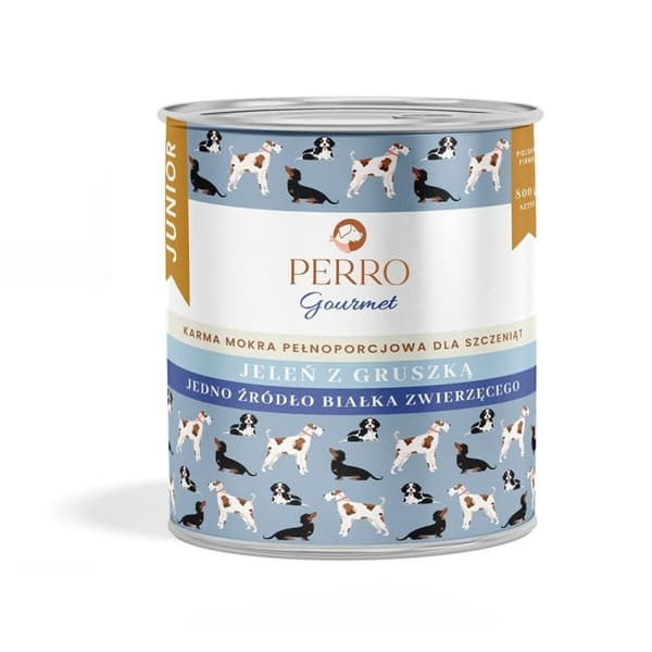 Våd mad PERRO Hjort 800 g