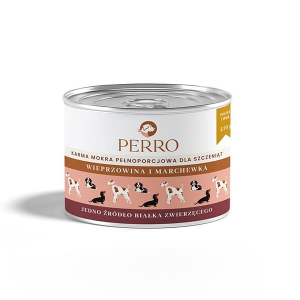 Våd mad PERRO Gris 410 g