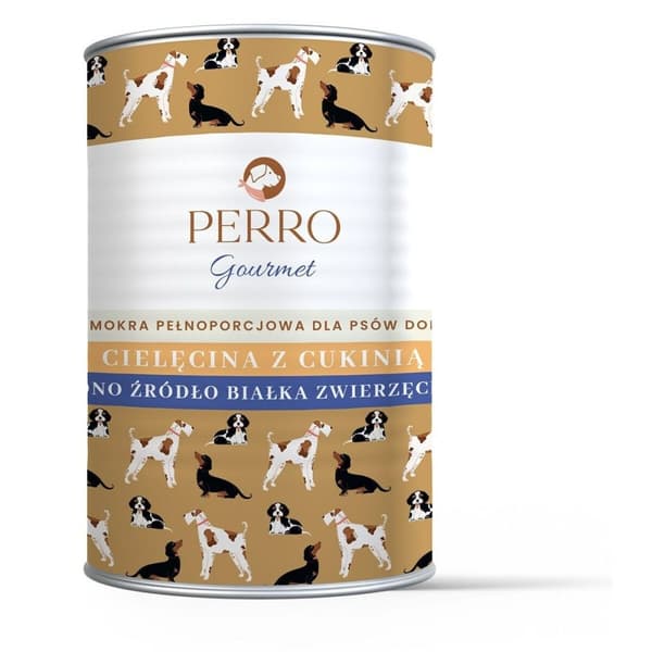Våt mat PERRO Kalvkött 400 g