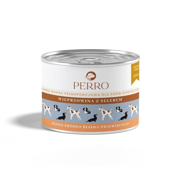 Våt mat PERRO Gris 410 g