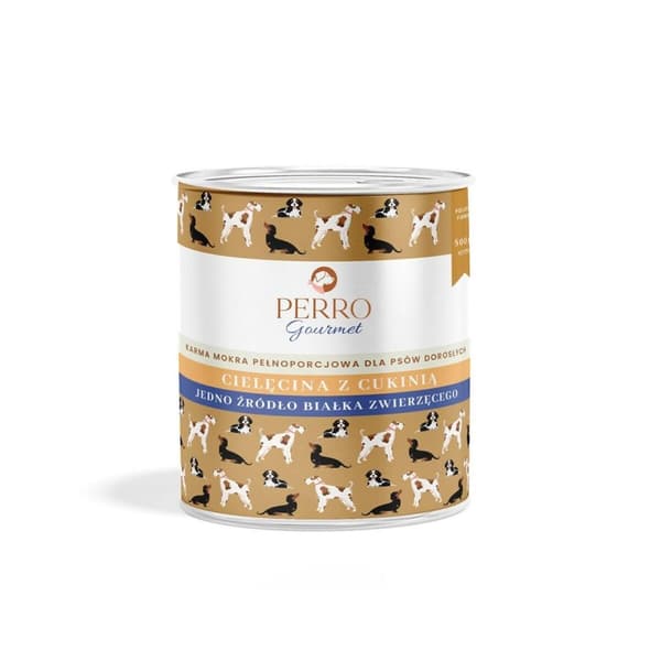 Våt mat PERRO Kalvkött 800 g
