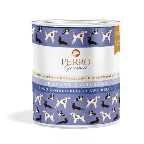 Kostea ruoka PERRO Peura Fasaani 800 g