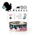 Pikkukuva 8 / 9: Kissanruoka 3COTY Turkki 80 g