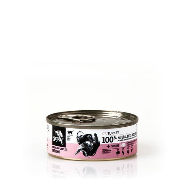 Kattmat 3COTY Kalkon 80 g