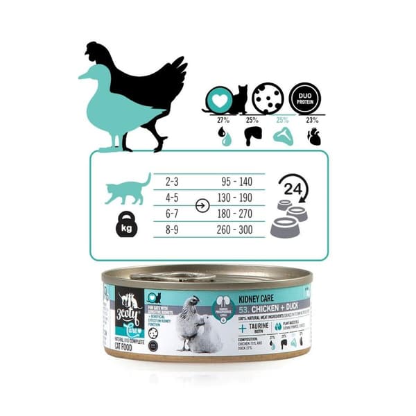 Kattmat 3COTY Kyckling 80 g