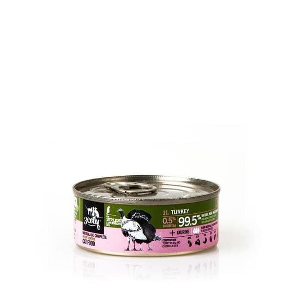 Kattmat 3COTY Kalkon 80 g