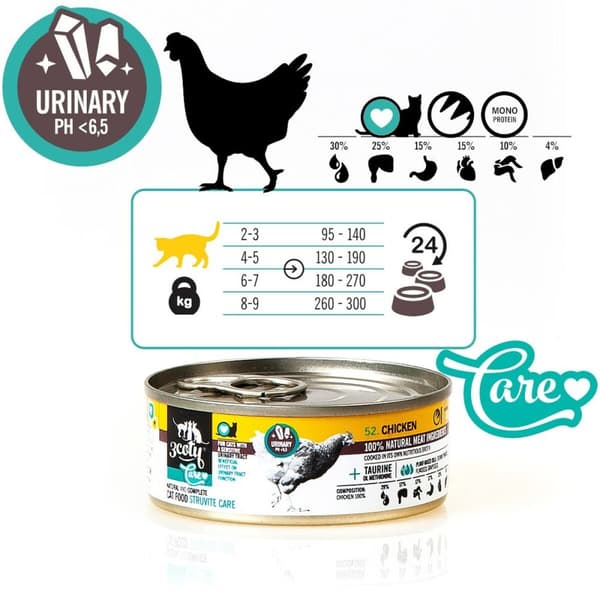 Kattmat 3COTY Kyckling 80 g