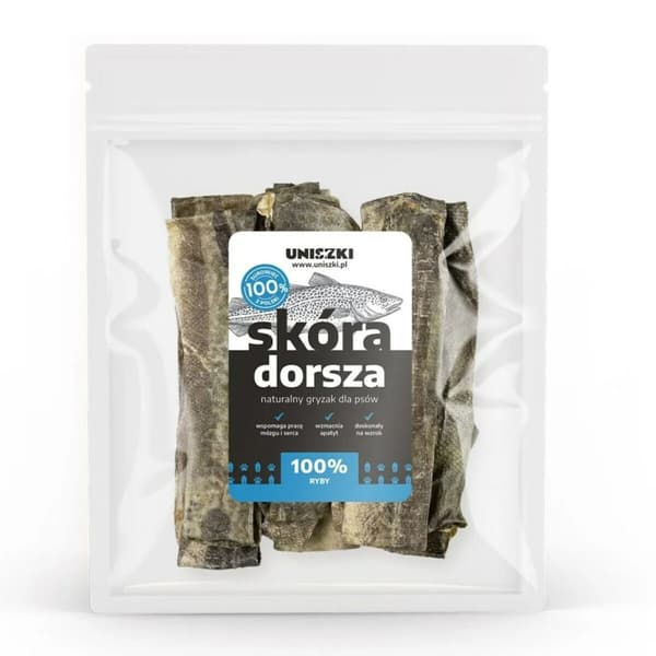 Hundgodis Uniszki Piel de bacalao Torsk 100 g