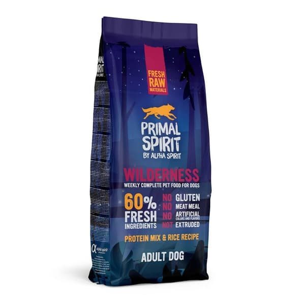 Foder Primal Spirit Gris 12 kg Vuxen 12,7 KG