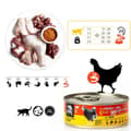 Miniatyrbillede 10 af 10: Kattemad 3COTY Kylling 80 g