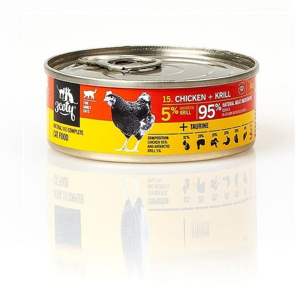 Kissanruoka 3COTY Kana 80 g