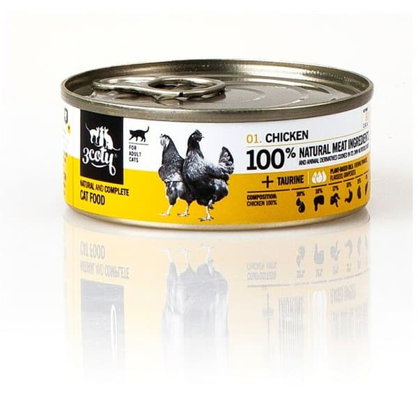 Kattmat 3COTY Kyckling 80 g Kattmat 3COTY Kyckling 80 g