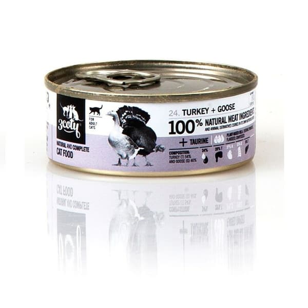 Kattmat 3COTY Kalkon 80 g