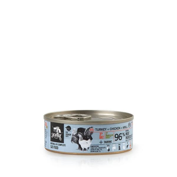 Kattmat 3COTY Kalkon 80 g