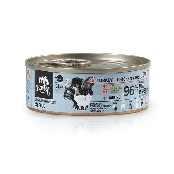 Kattmat 3COTY Kalkon 80 g