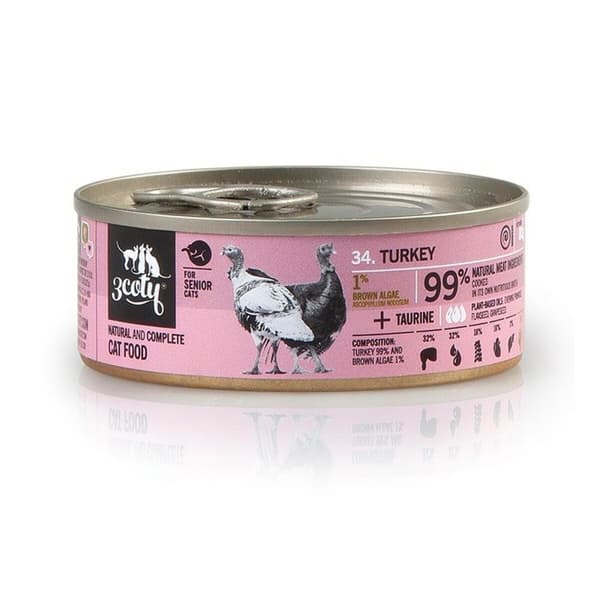 Kattmat 3COTY Kalkon 80 g