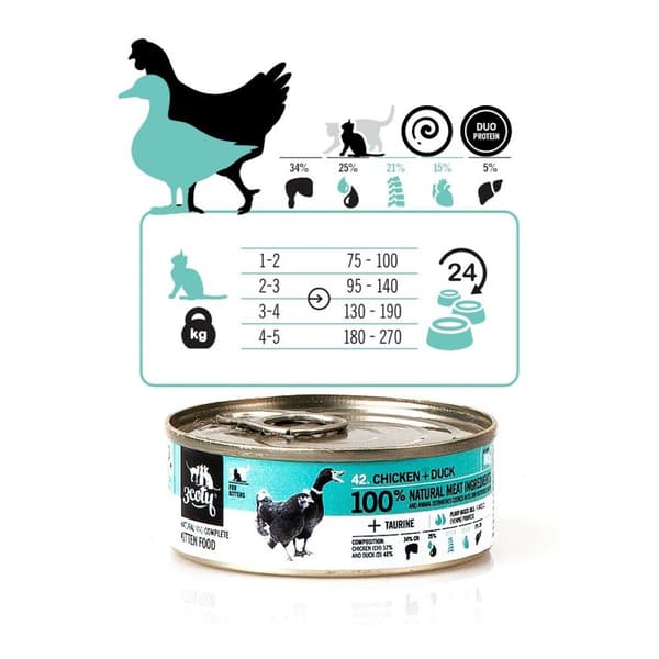 Kattmat 3COTY Kyckling 80 g