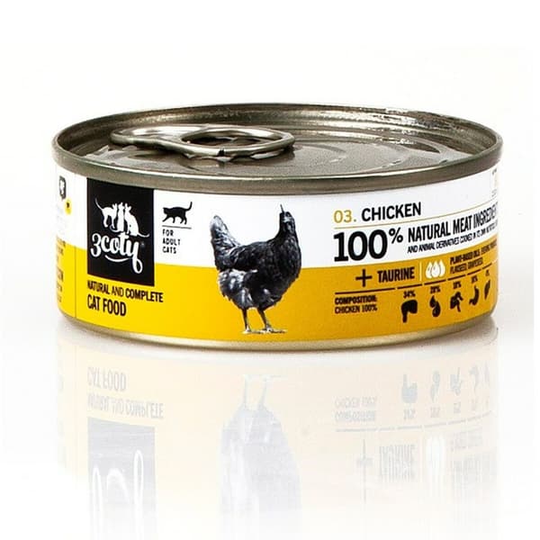 Kattmat 3COTY Kyckling 80 g