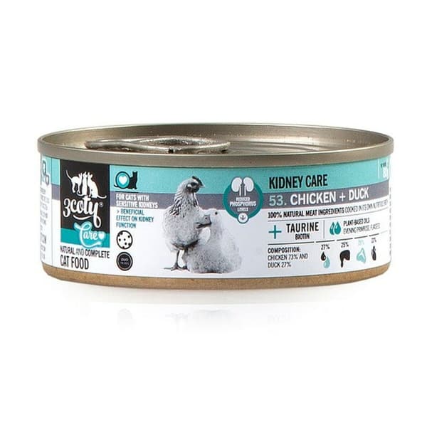 Kissanruoka 3COTY Kana 80 g