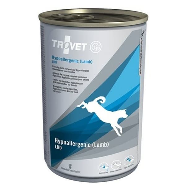 Våd mad Trovet Hypoallergenic LRD Lam 400 g