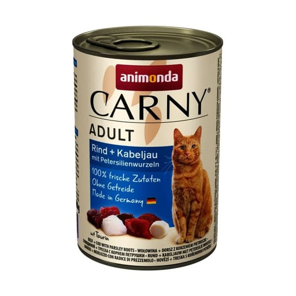 Kattmat Animonda Carny Kalvkött 400 g