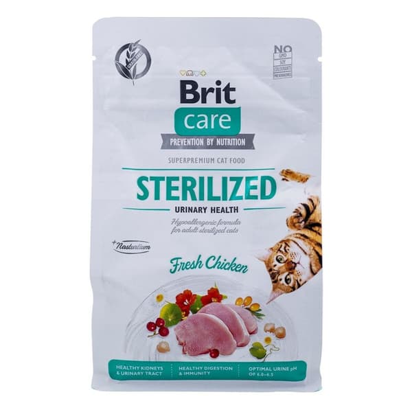 Kattmat Brit Care Grain-Free Sterilized Urinary Vuxen Kyckling 400 g